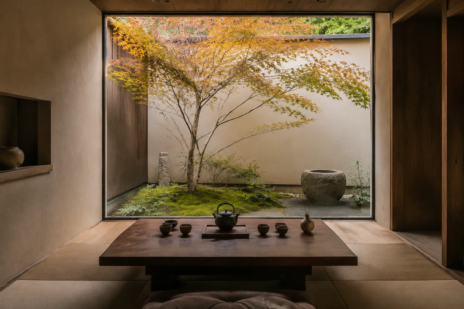茶室与内庭